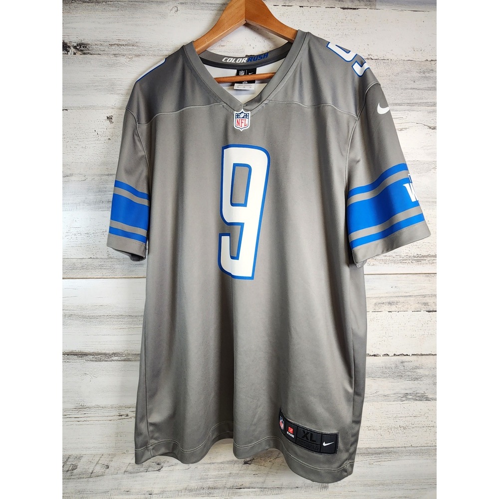 Nike Detroit Lions Matthew Stafford Color Rush Legend Football Jersey XL